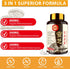 Japanese Reishi Mushroom Supplement - 800mg with Reishi Extract 500mg & Shell-Broken Spores 200mg, Pack of 2