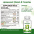 Active B Complex Liposomal B Vitamins with Choline Inositol, 90 Softgels High Potency B1, B2, B3, B5, B6, Biotin, Folate, Methylated B12- Immune, Energy, Brain Heart Support Supplements