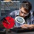 Teiulon 10X 3 360 Magnifying Lamp with HD Glass Lens | Color Temperatures, Adjustable Arm, Metal Clamp & Stand | LED