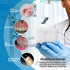 Annhua Dental Orthodontic Retainer Case, Travel Denture Cup Holder, Soaking Box for Cleaning and Storage