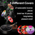 3 Pieces Air Freshener Record Player, Car Vent Clip Diffusers, Retro Style, 18 Aromatherapy Tablets Replacement Pads
