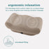 HoMedics Comfy Footrest Massager, Soothes Tired Feet and Toes, Invigorating Vibrations, Beanbag-Style Cushion, Soft