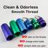 Portable Small Pill Organizer Box, Waterproof Keychain Pill Holder Metal Case with Keyring for Outdoor Camping Travel