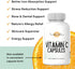 Vitamin C Capsules | Pure, Corn & GMO-Free | 1000 mg Vitamin C Per Capsule | 200 Capsules.