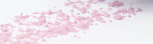 Glistening Carnation Light Bright Pale Pink Mineral Single Loose Powder Eyeshadow, Talc & Paraben Free