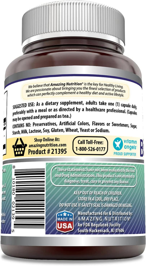 Amazing Formulas Black Cohosh Supplement | 540 Mg per Serving | 120 Capsules | Non-GMO, Gluten-Free