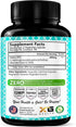 Alpha GPC Choline Supplement 600mg - Highly Purified Source of Choline, 180 Veggie Capsules for Cognitive Enhancement