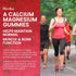 Calcium Magnesium Zinc Gummies with Potassium, Vitamin C, B6, D3, K2 - Supports Bones, Muscles, Teeth & Immunity - 60