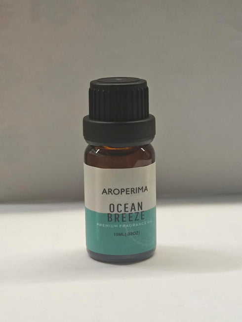 Set 6x10ML Beach Fragrance Essential Oil - Ocean Breeze, Bay Rum, Pineapple, Autumn Wreath, Mango, Papaya Essential Oil