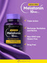 Carlyle Melatonin 10mg with Ashwagandha | 120 Capsules | Triple Strength Formula, Non-GMO, Gluten Free