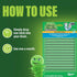 Green Gobbler Drain Cleaner & Deodorizer, FRESH SCENT Sticks for Toilet Tanks, Sinks, and Drains - 24 Pieces