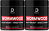 Wormwood Capsules, 12 Herbs Blended with Black Walnut, Cloves, Ginger, Turmeric, 2 Packs 50 Capsules for Health