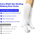 Ioryzek 2 Walking Boot Socks air Cam Walker Cast Socks Pairs Fracture Boot Brace Sock Surgical Orthopedics Sock for Men
