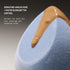 JUNO & Co. Microfiber Sponge, Latex-Free, Dual Layer Technology, Flawless Makeup Blender for Foundations