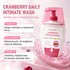 Gypsophila wash,Non-Irritating,6.76 Oz Cranberry Feminine Wash For Intimate Area Hygiene,pH Balance and Vitamin E