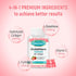 Glutathione Collagen Gummies with Cysteine for Hair Skin Nails - Vegan, Sugar Free, 60 Count