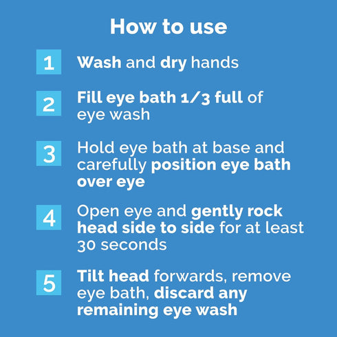 Multi-action Eye Wash, 100ml
