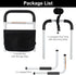 Panta Bed Rails for Elderly Adults, Adjustable Bed Assist Bar for Seniors, Medical Bed Safety Rail with Storage Bag