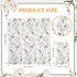 Outus 200 3 (7.9 4.3 Inch Pcs Floral White Magnolia Guest Napkins Ply Spring Flower Dinner Hand Napkin Blossom
