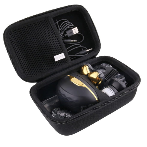 JINMEI Hard EVA Carrying Case for Skull Shaver Electric Pitbull Pro Razor, Big Storage Case