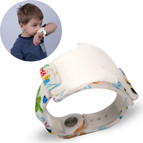 Wipeband 6-Layer Nose Wipes | Kids Wearable Bracelet with Built-in Nose Tissues | Soft Laminated Tissues | Convenient