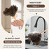 16 Inch Ostrich Duster, 2PCS Fluffy Natural Feather Dusters with Wooden Handle for Home and Car Cleaning