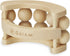 Gaiam Relax Massage Ball Roller - Handheld Wooden Total Body Massager for Back, Neck, Foot, Leg, Arm Relief