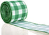 ATRBB Green and White Buffalo Plaid Ribbon, 10 Yards by 2.5 Inches for St Patrick's Day Decoration and Craft Bows