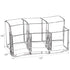 Tbestmax 6 Slot Acrylic Makeup Brushes Holder, Clear Cosmetics Storage Organizer, Eyebrow Pen Container