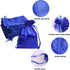 Gbateri 35pcs Satin Gift Bags, 6 x 9 inches Drawstring Party Favor Bags, Silk Jewelry Pouches for Christmas Gifts