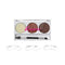 Ruby Kisses Go Brow Eyebrow Kit, Dual Shade Powder & Wax, Includes 3 Stencils for Natural Brow Look, Ideal for Sparse