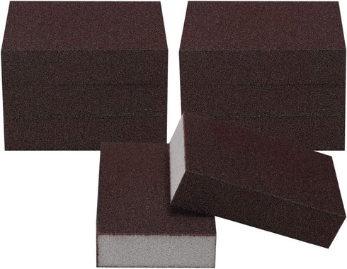 uxcell 8pcs Non-Scratch Scouring Pads, 4" x 2.8" Scrub Pads for Dishwashing and Kitchen Cleaning