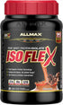 ALLMAX ISOFLEX Whey Protein Isolate, Chocolate, 2 lb, 27g Protein Per Scoop, Zero Fat & Sugar