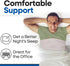 Rib Brace Chest Binder | Chest Compression Support for Rib Muscle Injuries, Bruised Ribs | Breathable Rib Wrap (L/XL 44