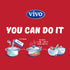 VIVO Probiotic Yogurt Starter, Natural (5 boxes, 10 Bottles) Makes up to 30 quarts of yogurt