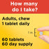 Nature Made Chewable Vitamin C 500 mg, Immune Support Dietary Supplement, 60 Tablets