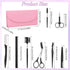 Professional Eyebrow Grooming Kit - 8PCS/SET with Leather Bag, Trimming Kit for Women & Men