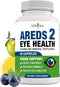 NEW AGE AREDS 2 Eye Vitamin with Bilberry 6000mg, Lutein & Zeaxanthin, 60 Count