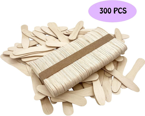 300 Pcs 3 Inch Mini Wooden Spoons, Disposable Ice Cream Spoons, Biodegradable Birchwood
