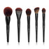 Jessup Large Face Makeup Brushes 5pcs, Premium Synthetic Foundation, Powder, Contour, Blusher, Highlighter Brush