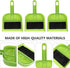 Healifty Cleaning 6 Sets Dustpan Hand Broom and Shovel - Small Broom Dustpan Set and Brush Set