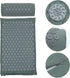 Set Acupressure Mat and Massage Pillow with Carry Bag for Relief and Muscle Relaxation, Portable Yoga Exercise Mat
