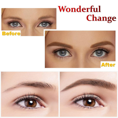 Waterproof Eyebrow Pencil Microblading Supplies, Pull Cord Peel-off Brow Pencil for Long-Lasting Clear Wild Eyebrows (5