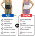Hernia Belt for Men or Women, C Section Belly Binder & Abdominal Binder for Post Surgery, Pregnancy Tummy Tuck,