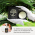 Kristen 7.05oz, 42-Hour Luxury Candle Gift for Men Cedarwood & Vetiver Soy Candle, Handcrafted Black Jar, Burn, Premium