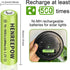 Henreepow Ni-MH Rechargeable AA Battery, 1.2V High-Capacity Battery for Garden Landscaping Solar Lights