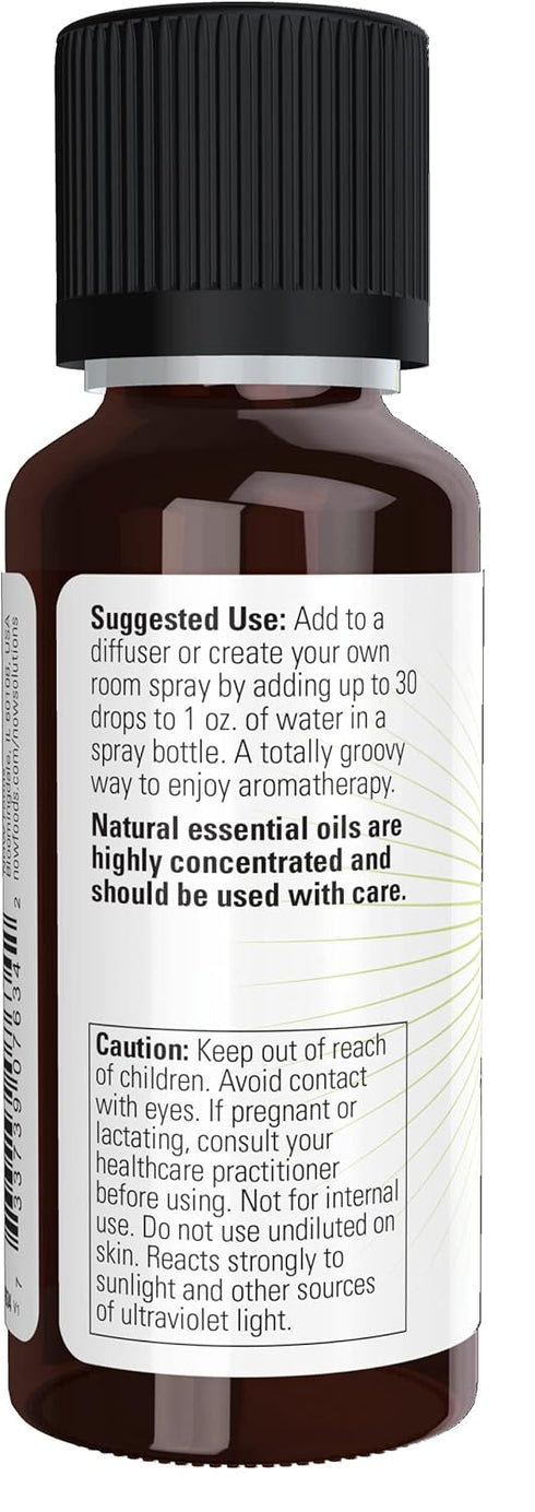 NOW Foods Essential Oils, Peace, Love and Flowers, Sweet Floral Aromatherapy Blend, Vegan, 1-Ounce