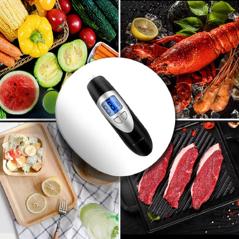 Ketone Analyzer, Digital Keto Breath Meter Test with 10 Mouthpieces for Health Ketosis (Black1)