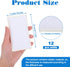 12 Pcs Interior Scrubbing Sponge for Leather, Plastic, Microfiber Kitchen Sponge, Double Sided Cleaning Kit
