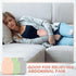 Amylove 3 Pcs Mini Hot Water Bottle - 320ml Silicone with Cover for Travel Pain Relief (Gray, Pink, Green)
